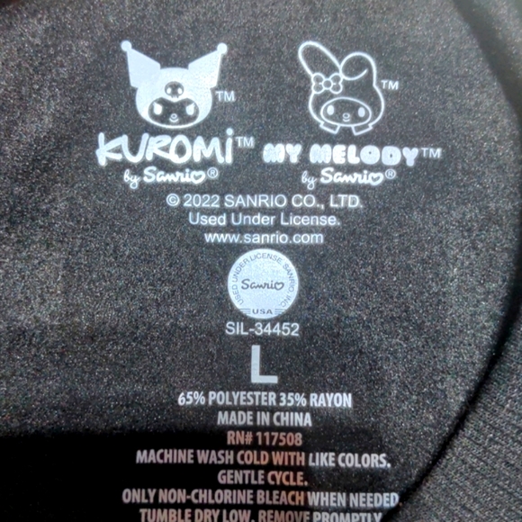 Toki Doki Hello Kitty Sanrio My Melody Kuromi Sweatshirt - Picture 5 of 5